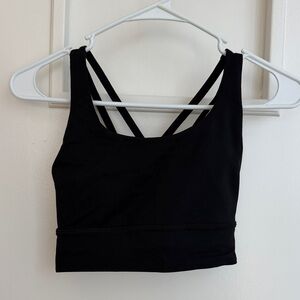 lululemon athletica Black Strappy Top